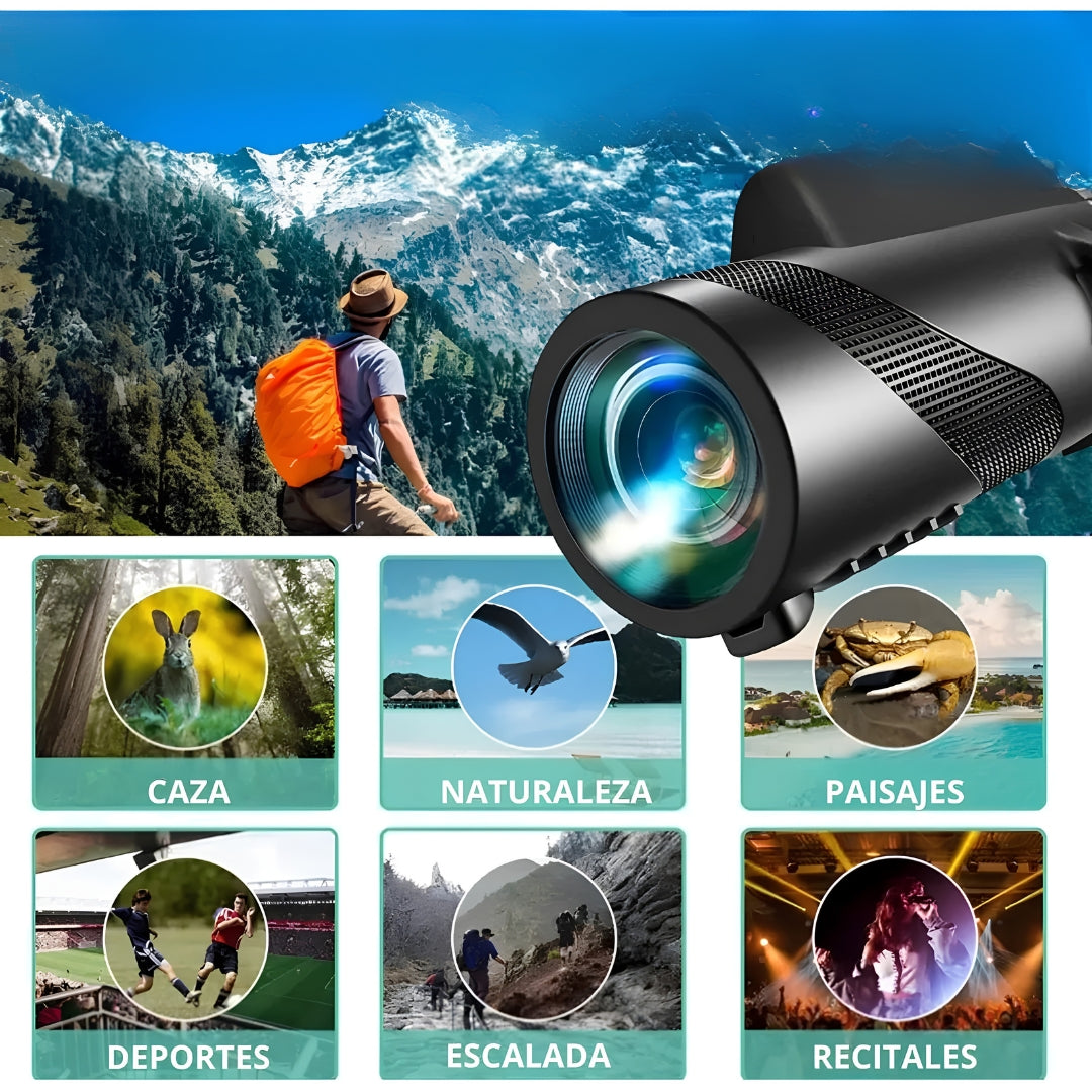 Monocular De Alta Potencia 80x100®