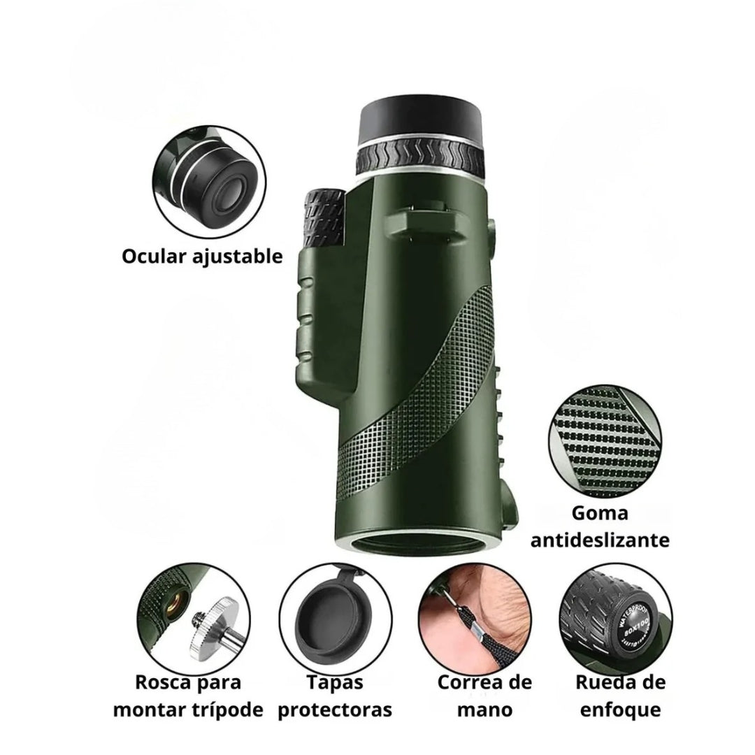 Monocular De Alta Potencia 80x100®