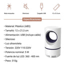 Lámpara Uv Anti Mosquitos Usb Para Interiores Y Exteriores®