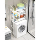 Mueble organizador de baño lavadora con 3 estantes®