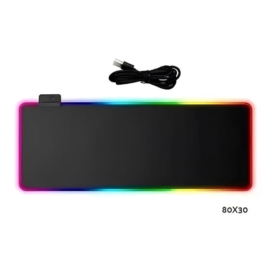 Mouse Pad Gamer XL Antideslizante Con Luz LED®