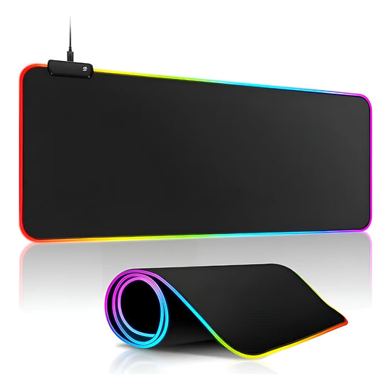 Mouse Pad Gamer XL Antideslizante Con Luz LED®