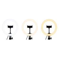 Aro De Luz Led 26cm+trípode 2.1m Y Soporte De Celular Pro®