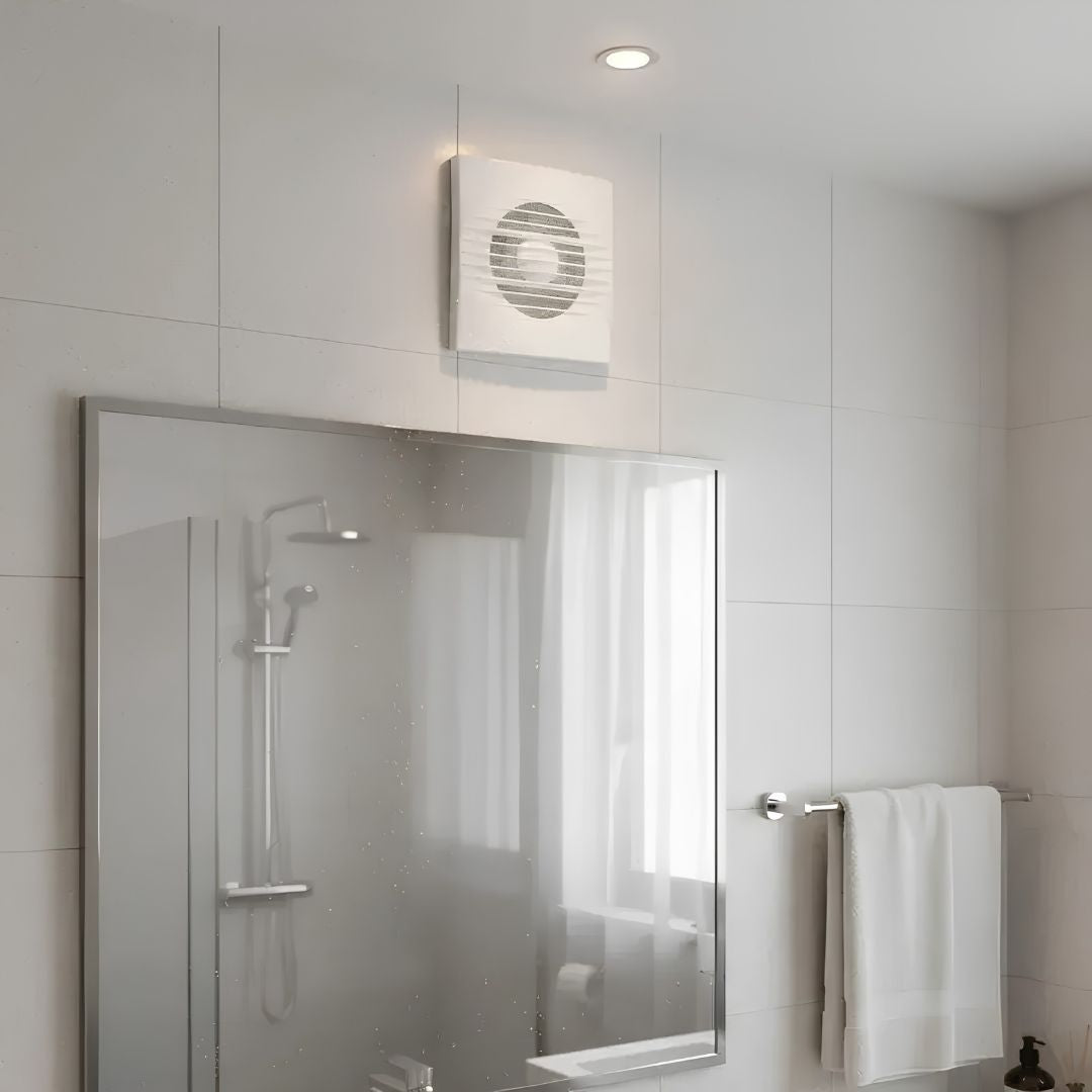 Extractores De Baño 15w Con Correa Silencioso Blanco Pro®
