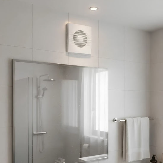 Extractores De Baño 15w Con Correa Silencioso Blanco Pro®