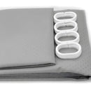 Cortina De Baño Impermeable Poliester 180x180 Gris Calidad®