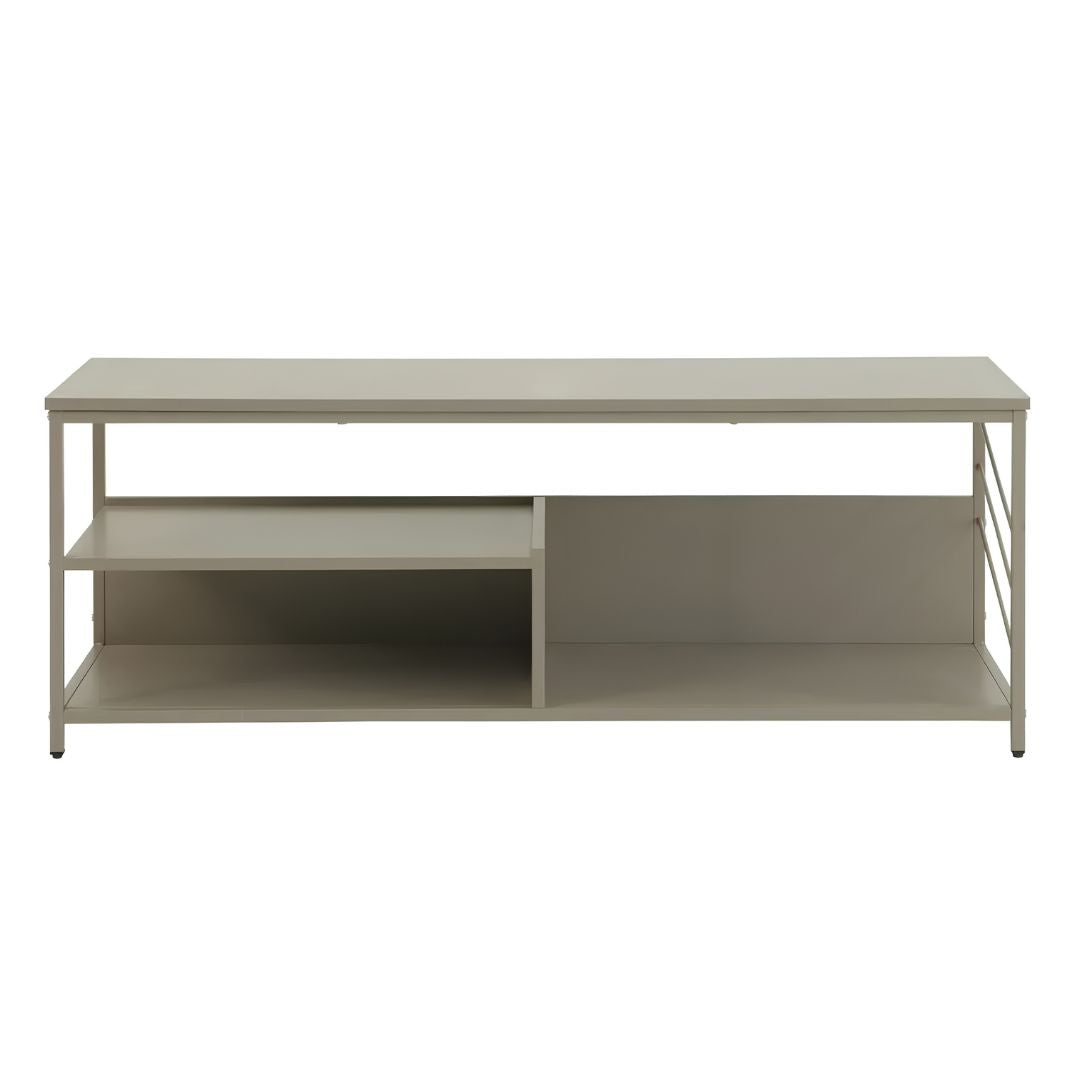 Rack Para Tv Industrial Mdf/metal Premium+Estantes Beige®