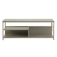 Rack Para Tv Industrial Mdf/metal Premium+Estantes Beige®