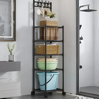 Organizador De Baño, Cocina 5 Niveles Con Ruedas 152cm®
