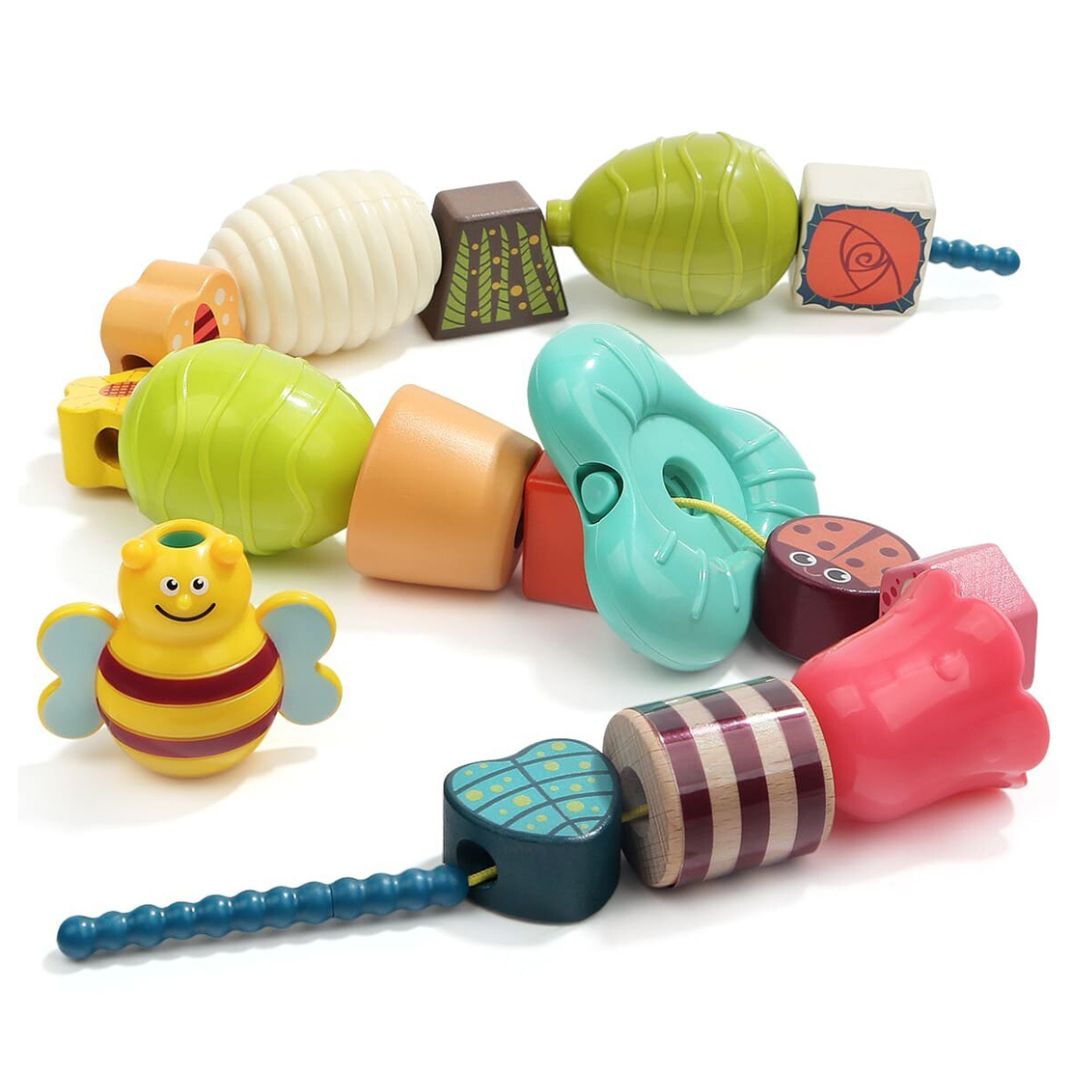 Spring Party Juego Didactico Para Enhebrar Infantil Colors®