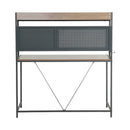 Escritorio Industrial Con Estante/panel Organizador Premium®