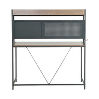 Escritorio Industrial Con Estante/panel Organizador Premium®