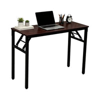 Escritorio Plegable Funcional Mdf+patas De Hierro 100x75cm®