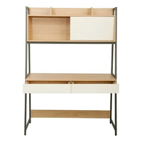 Escritorio Industrial Gabinete Estantes Y Cajones Premium®