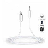 Cable Adaptador Auxiliar Compatible Lightning A 3.5 Treqa®