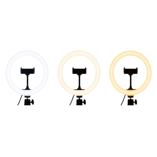 Aro De Luz Led 33 Cm Con 3 Intensidades + Soporte Para Celu®