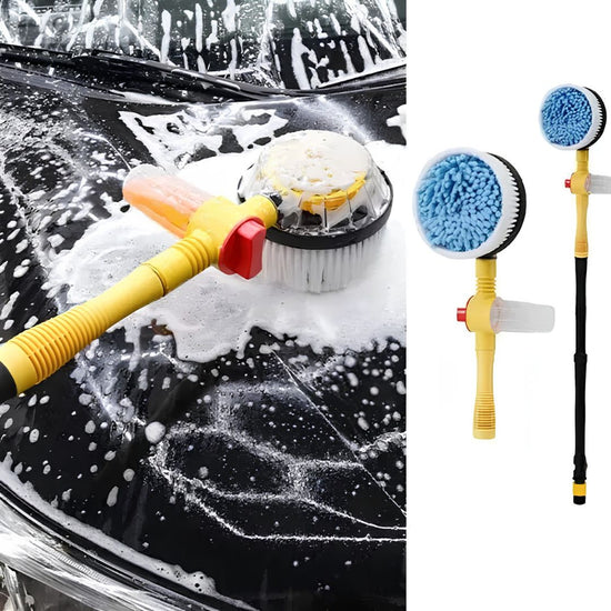Cepillo Automático Giratorio 3 En 1 Para Lavado De Auto®