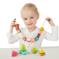 Spring Party Juego Didactico Para Enhebrar Infantil Colors®