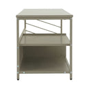 Rack Para Tv Industrial Mdf/metal Premium+Estantes Beige®