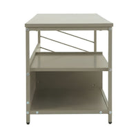 Rack Para Tv Industrial Mdf/metal Premium+Estantes Beige®