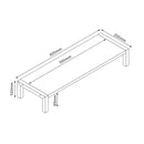 Soporte Para Computadora De Hierro Y Mdf Escritorio Resist®