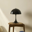 Lampara Luminaria De Mesa Acrílico Negra Contemporánea®