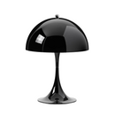 Lampara Luminaria De Mesa Acrílico Negra Contemporánea®