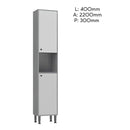 Alacena Organizadora De Pie Para Cocina Moderno Madera Mdp®