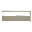 Rack Para Tv Industrial Mdf/metal Premium+Estantes Beige®