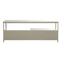 Rack Para Tv Industrial Mdf/metal Premium+Estantes Beige®