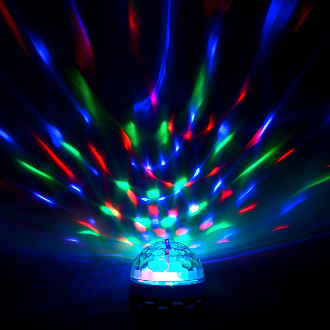 Bombillo Led Discotequero Giratorio Luces Colores®