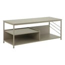 Rack Para Tv Industrial Mdf/metal Premium+Estantes Beige®