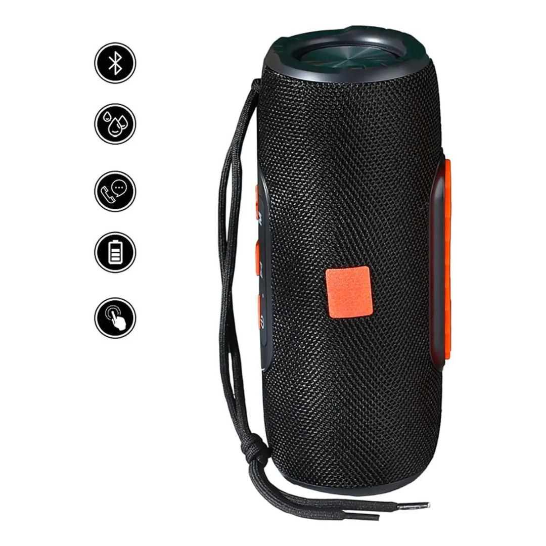 Parlante Portátil tg-341 Bluetooth Inalámbrico Negro®