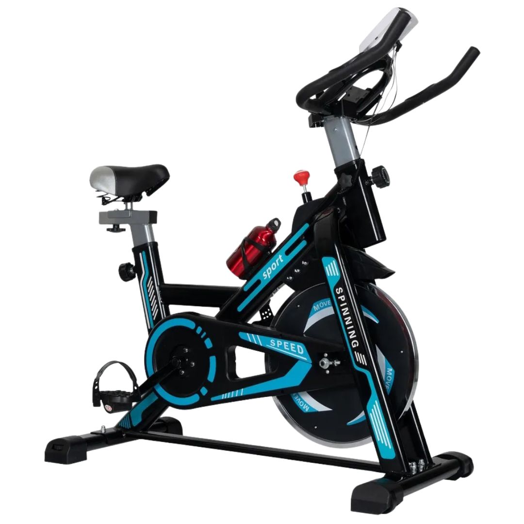 Bicicleta Fija Ergométrica Fitness Spinning Profesional hasta 120kg®
