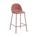 Taburete Minimalista Polipropileno/hierro Terracota Mate®