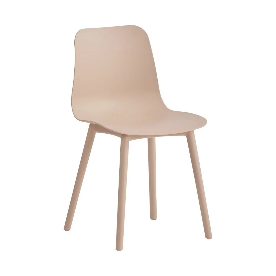 Silla Moderna De Propileno Milky Tea Mate Premium Resist®