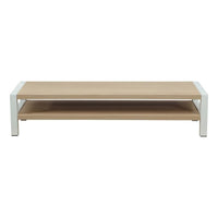 Base Elevadora Para Escritorio Madera/metal 2niveles Laptop®