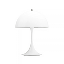 Lampara Luminaria De Mesa Acrílico Blanca Contemporánea®