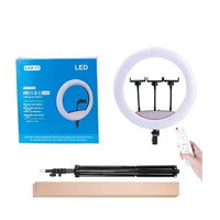 Aro De Luz Led Profesional 56cm+3 Soportes Celu+tripode2.1®