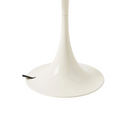 Lampara Luminaria De Mesa Acrílico Blanca Contemporánea®