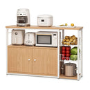 Organizador Multiuso De Cocina Metal/madera Estante Practico®