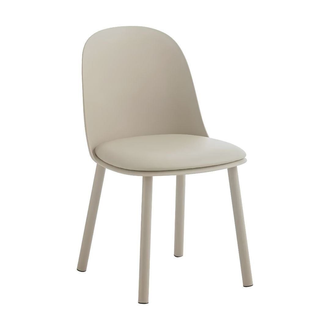 Silla Comedor Acolchada Milkytea Mate Polipropileno Premium®