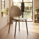 Silla Comedor/exterior Milky Tea Mate Polipropileno Premium®