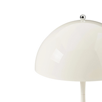 Lampara Luminaria De Mesa Acrílico Blanca Contemporánea®
