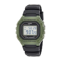 Reloj Casio W-218H-3A Gris y Verde®