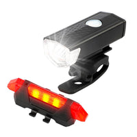 Luz Led Bicicleta Delantera Y Trasera Recargable Usb Prof®