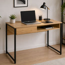 Escritorio Industrial Premium Mdf/metal Con Cajón Estante®
