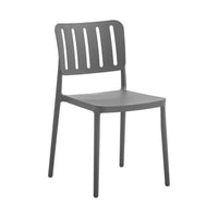 Silla De Comedor Moderna De Polipropileno Gris Mate Premium®