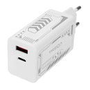 Cargador Compatible Usb Y Tipo C Carga Rapida Treqa 65w®