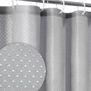 Cortina De Baño Impermeable Poliester 180x180 Gris Calidad®
